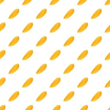 Forest yellow leaf pattern seamless Stock Illustration