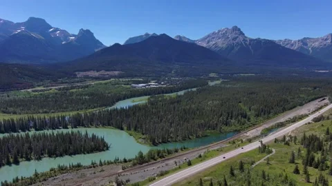 Forests of the Alberta Rockies Stock Footage 201351671