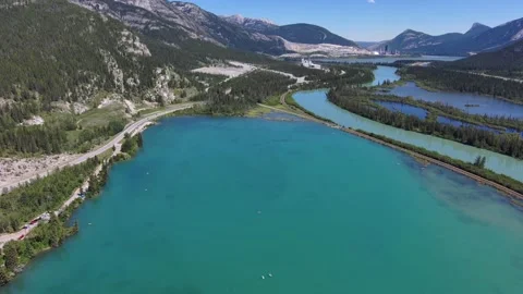 Forests of the Alberta Rockies Stock Footage 201351742