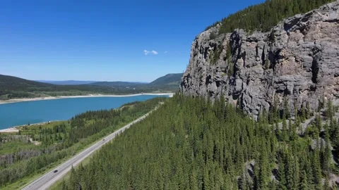 Forests of the Alberta Rockies Stock Footage 201352389