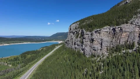 Forests of the Alberta Rockies Stock Footage 201352429