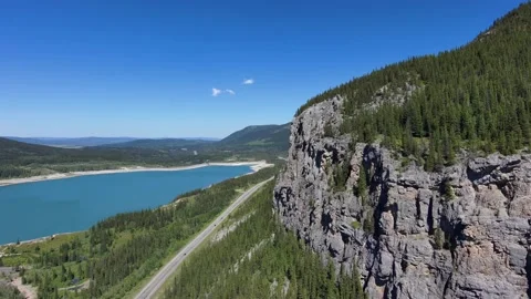 Forests of the Alberta Rockies Stock Footage 201352435