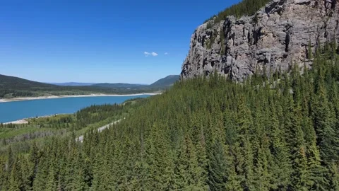 Forests of the Alberta Rockies Stock Footage 201352472