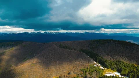 Forests and mountains Stock Footage 300777254