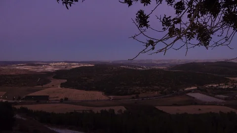 Forests, trees, thorns, in the Goddess Valley Israel Vidéo 125075271