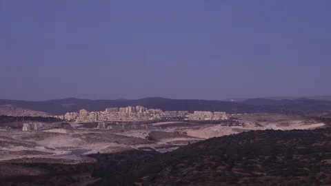 Forests, trees, thorns, in the Goddess Valley Israel Vidéo 125076241