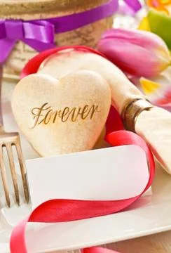 Forever is a commitment Stock Photos