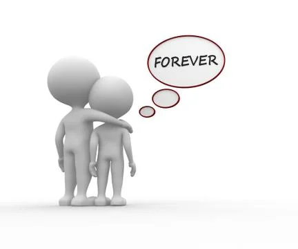 Forever Illustrazione stock
