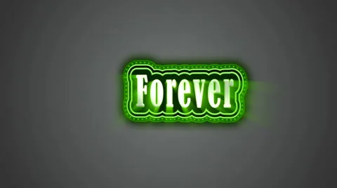 Forever Label Stock Footage 1143140