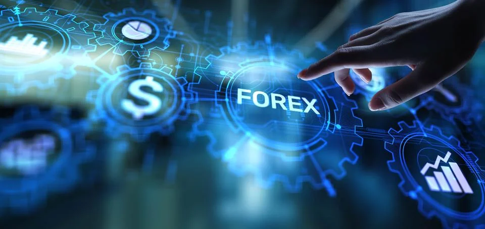 Forex Concept: Navigating the Global Currency Exchange Market. Stock Photos