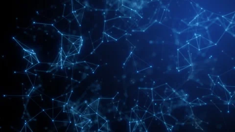 Forex finance technology polygon black background Stock-Footage 233485696
