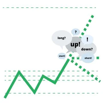 Forex illustration one of the set Stockillustratie