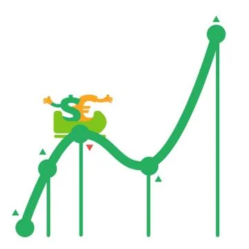 Forex illustration one of the set Ilustração Stock