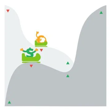 Forex illustration one of the set イラスト素材