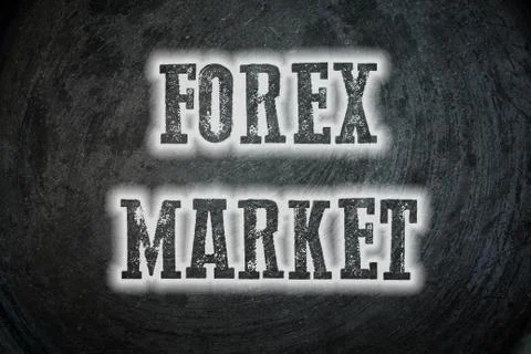 Forex market concept Stock Illustration