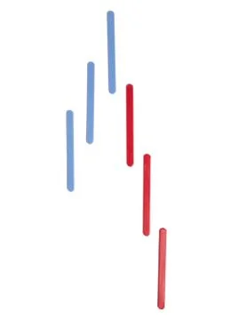 Forex pattern on white background Stock Photos