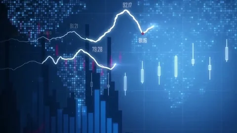 Forex Trading Background Video Footage Stock Footage 324628108