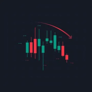 A forex trading graph in up trend concept for financial investment or Econo.. Stock Illustration