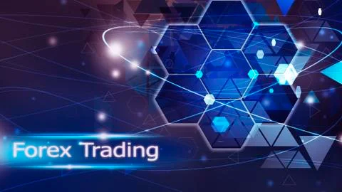 Forex Trading,Innovation Computer Data Technology,Business concept ideea Stock Illustration