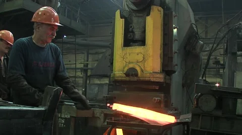 Forge shop Stock Footage 1807954