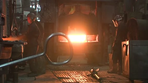 Forge shop Stock Footage 1808000