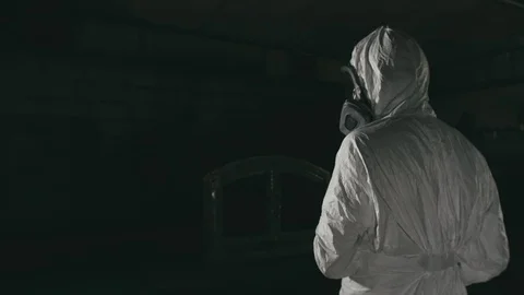 Forge workshop. Smithy manual production. A worker paints a part from a spray Stock Footage 120760235