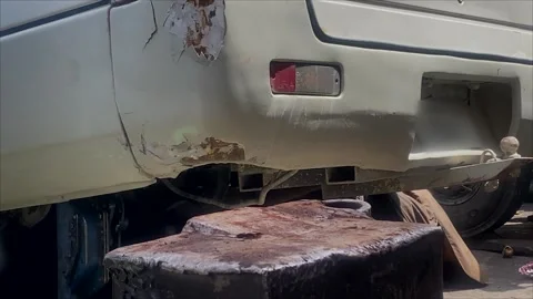 Forge workshop. Smithy manual production. Hands of smith Vidéo 276193382