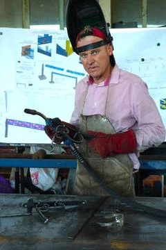 Forged gates created by a master. 스톡 사진