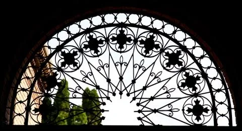 Forged grid Stock Photos