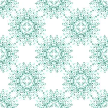 Forged seamless pattern of fleur-de-lis on a white background. Openwork metal Stock Illustration