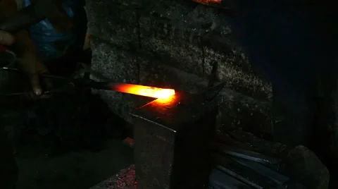 Forger working Video stock 63312690