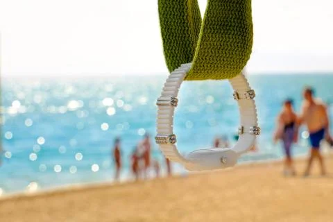Forget about time on vacation hand watch holidays Stock Photos