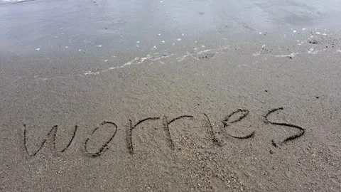 Forget, erase and remove worries concept. Stock Footage 234148592