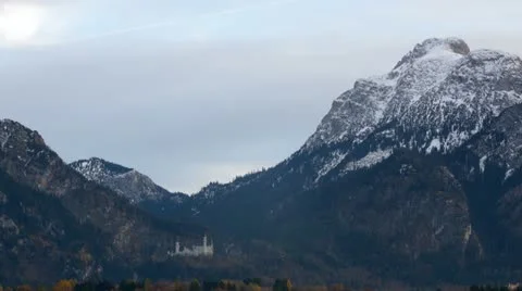 Forggensee lake #5 Stock Footage 12518350