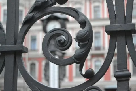 Forging on the gate Foto stock