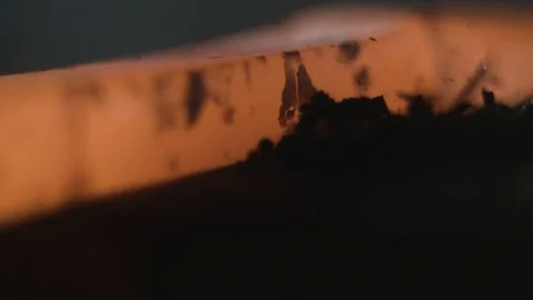 Forging hot iron Stockbeeldmateriaal 92058143