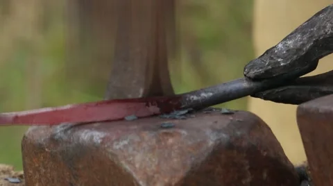 Forging metal object Stock-Footage 62802171