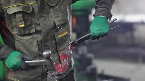 Forging of metal products Vidéo 92152233