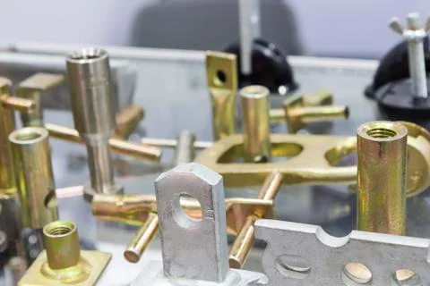 Forging products for construction Stock Photos