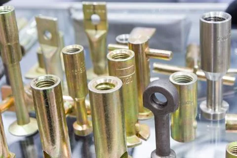 Forging products for construction Stock Photos