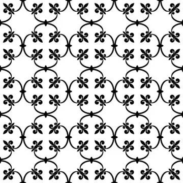 Forging seamless pattern Stock Illustration