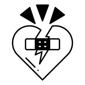 Forgiveness Dualtone Icon Stock Illustration