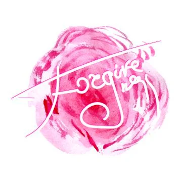 Forgiveness positive thinking. Illustrazione stock