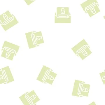 Forgot password glyph vector seamless pattern Illustrazione stock