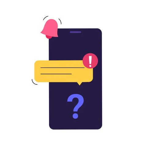 Forgot password question Stockillustratie