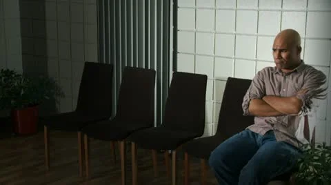 Forgotten Interviewee 스톡 동영상 22779057