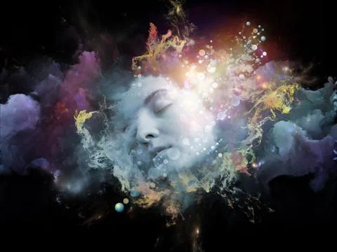 Forgotten Self Stock Illustration