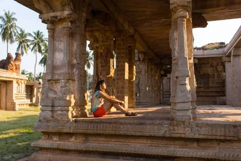 Forgotten underground temple Stock Photos