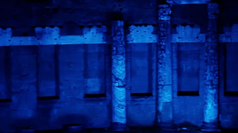 FORI IMPERIALI VERTICAL DOLLY Stock Footage 26422535