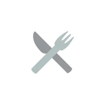 Fork and knife icon. Vector illustration design. Stock Illustration